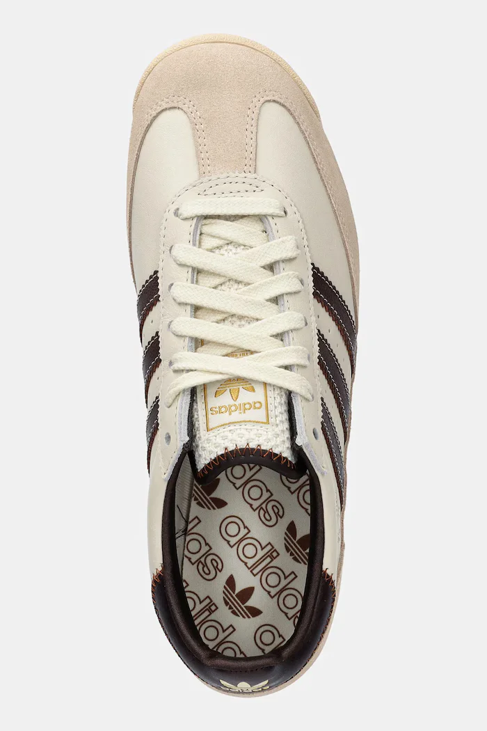 adidas Originals Кожени маратонки SL 72 в бежово HQ4909