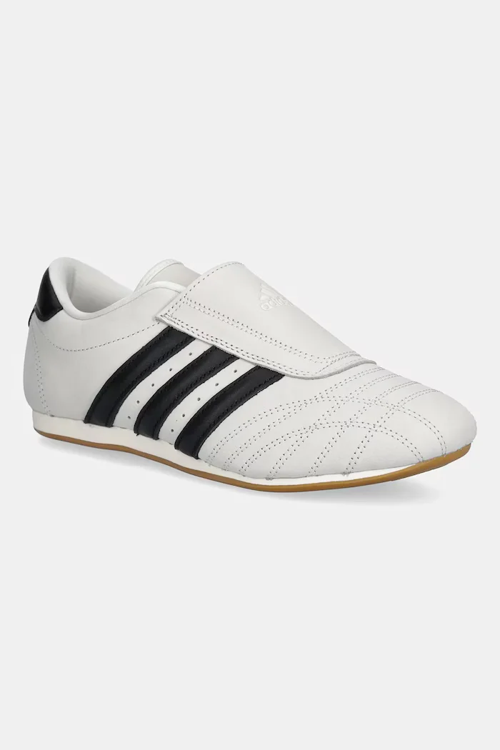 adidas Originals Кожени маратонки Taekwondo в бежово JS4525