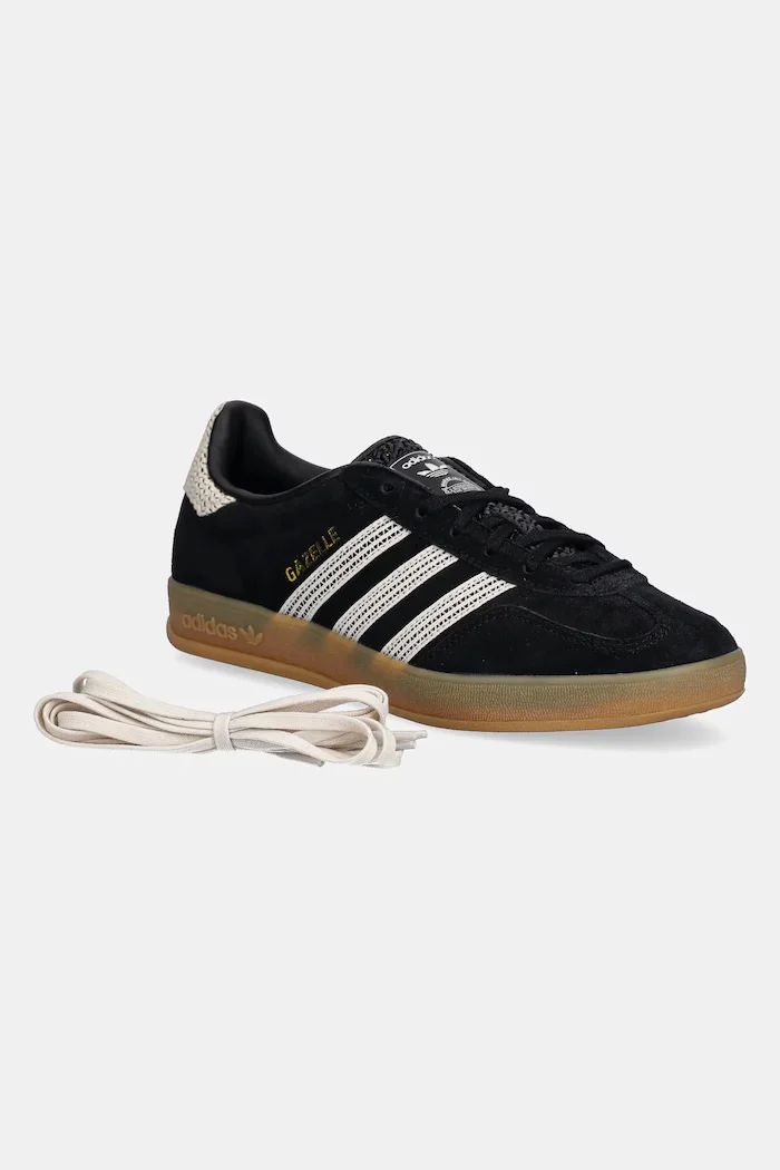 adidas Originals Маратонки Gazelle Indoor W в черно JI2755