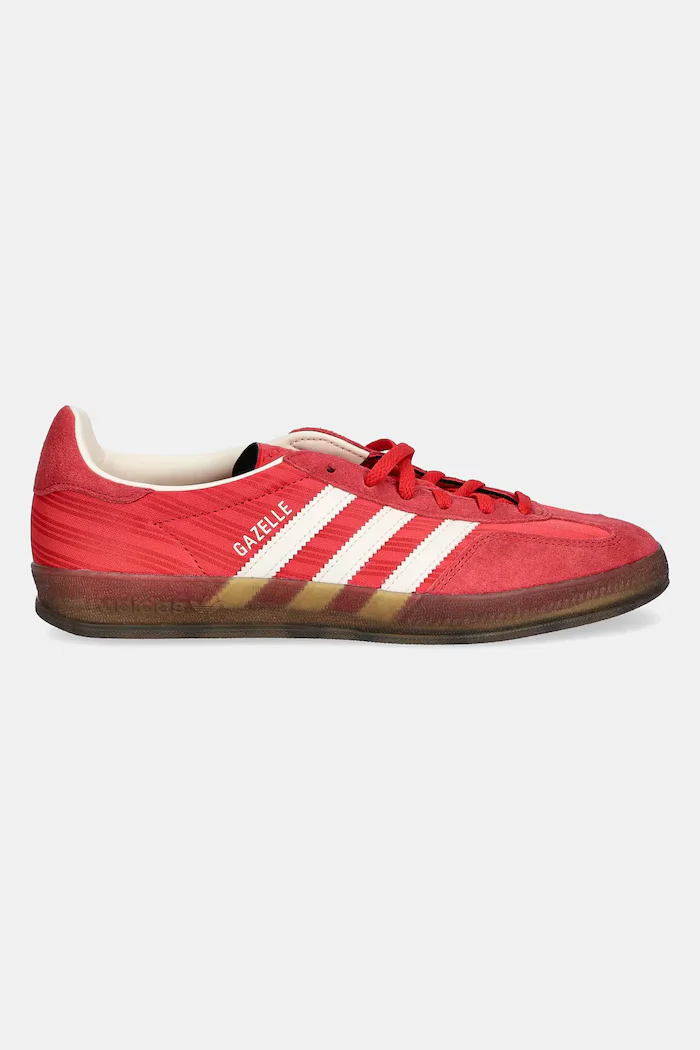 adidas Originals Маратонки Gazelle Indoor W в червено JS1411