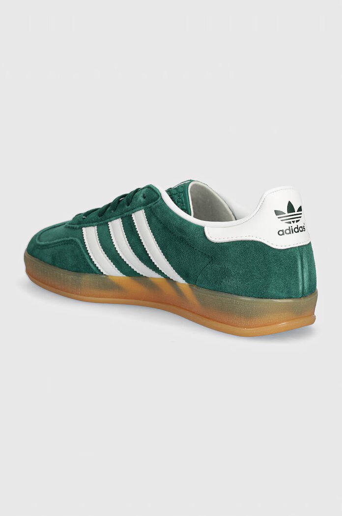 adidas Originals Маратонки Gazelle Indoor зелен цвят JI2062
