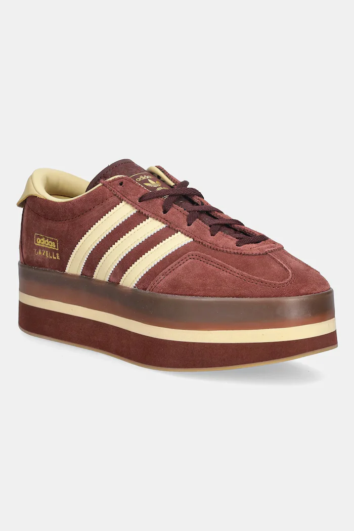 adidas Originals Маратонки Gazelle Stack W в кафяво JS3928