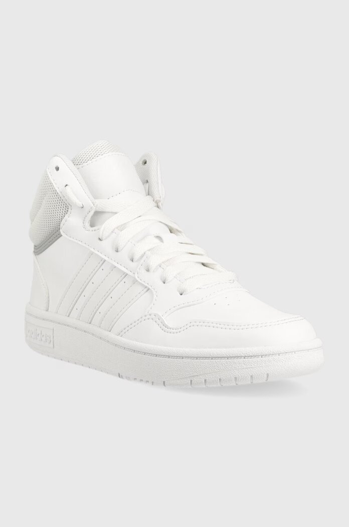 adidas Originals Маратонки HOOPS MID 3. K в бяло