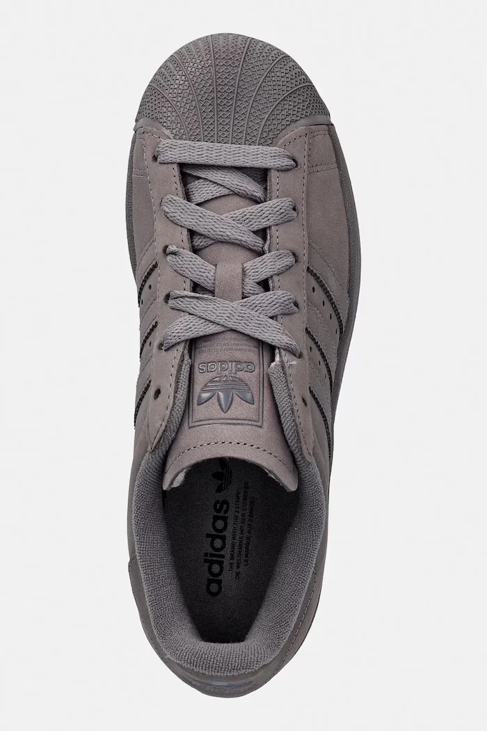 adidas Originals Маратонки от набук SUPERSTAR II W в лилаво IH1615