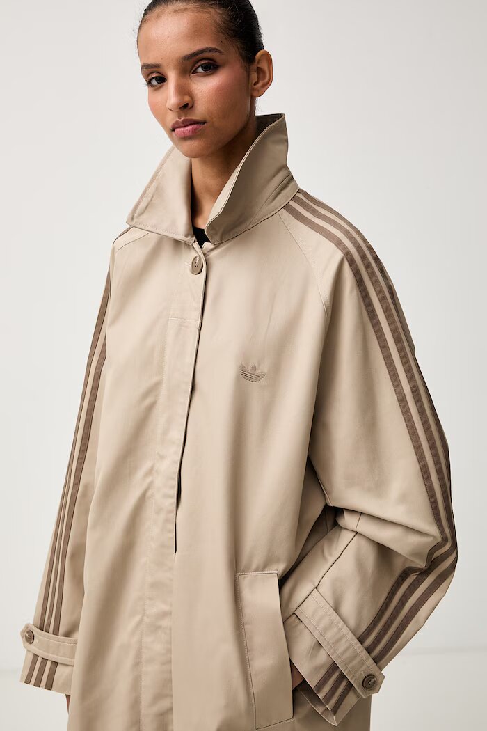adidas Originals палто дамско с памук бежово KS7333