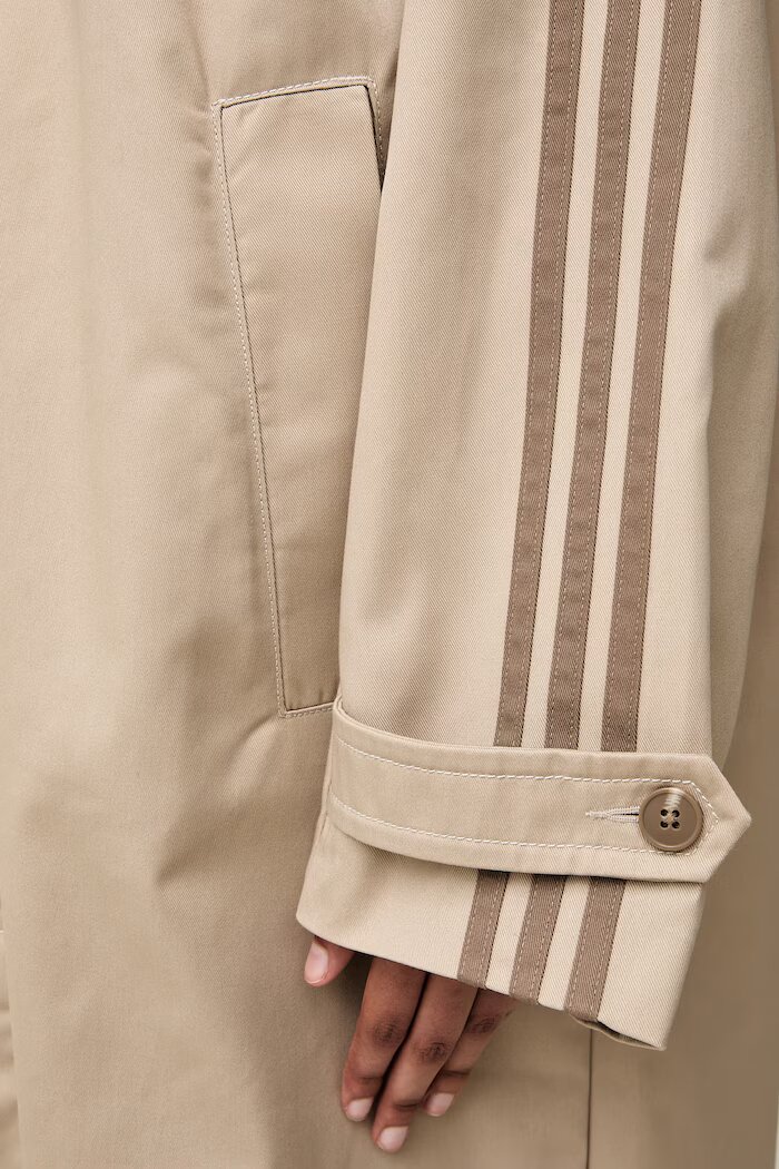 adidas Originals палто дамско с памук бежово KS7333