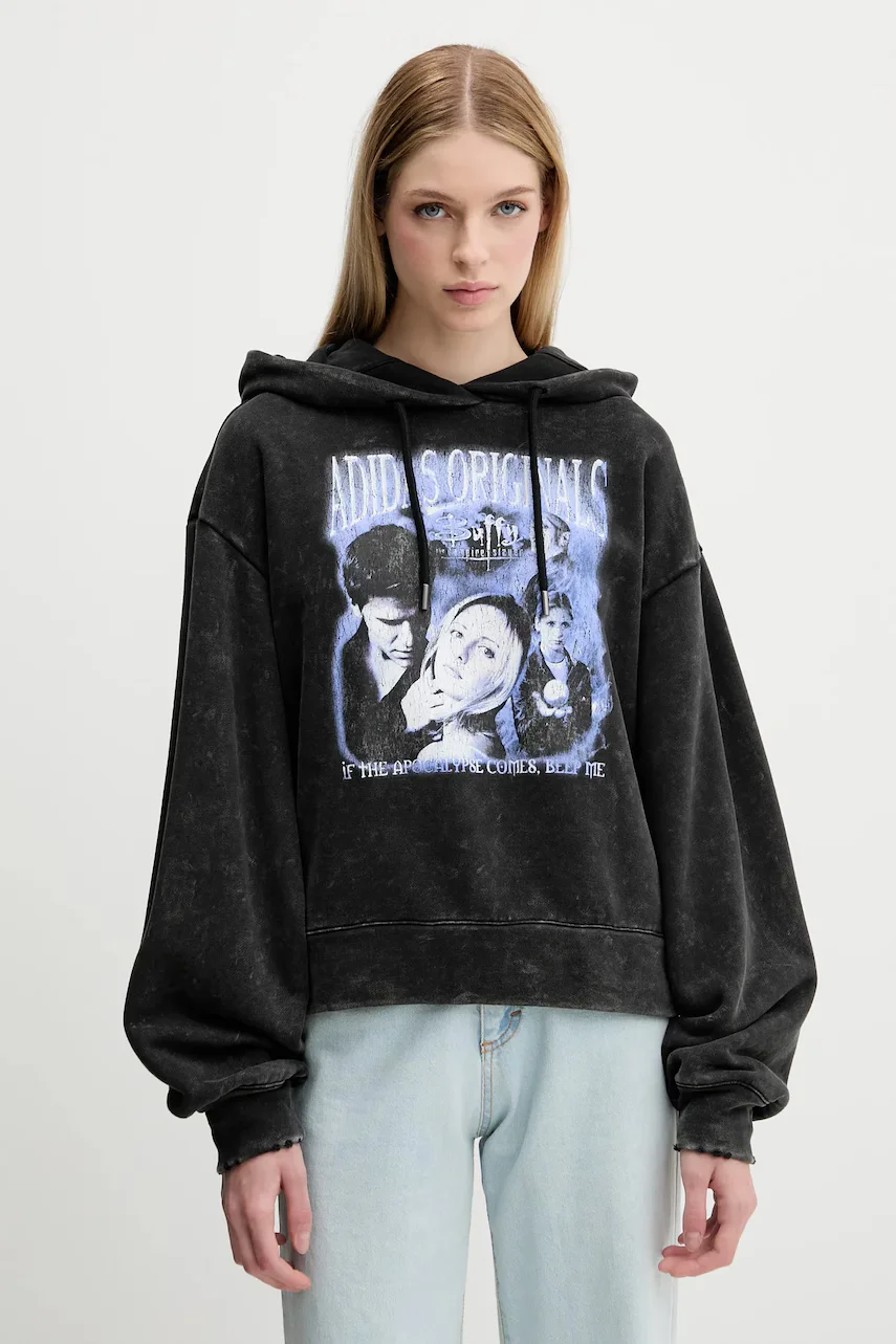 adidas Originals Памучен суичър Buffy Hoodie