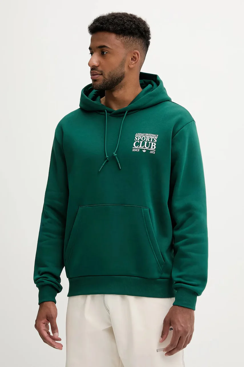 adidas Originals Памучен суичър Graphic Hoodie