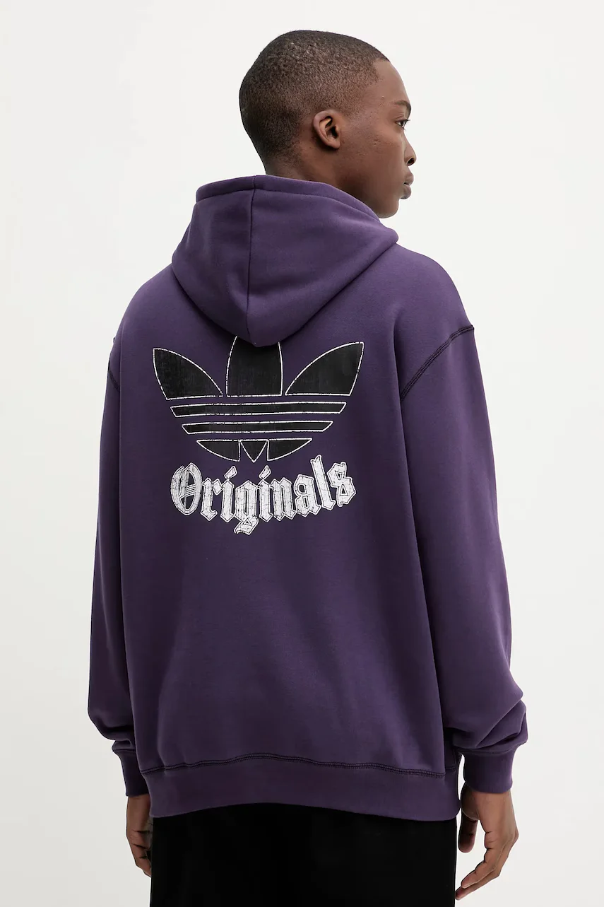 adidas Originals Памучен суичър Grfx Hoodie