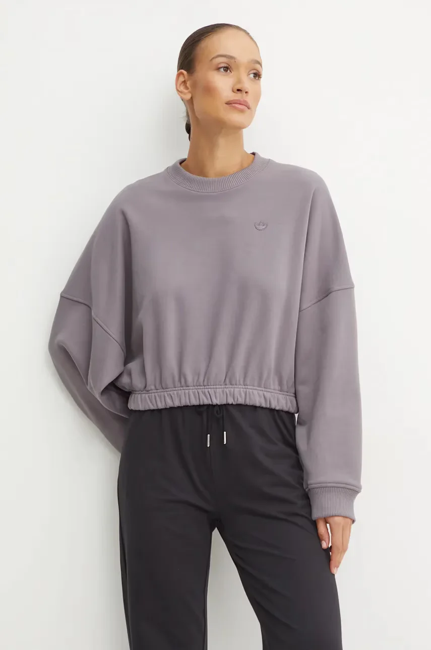 adidas Originals Памучен суичър Premium Essentials Sweater