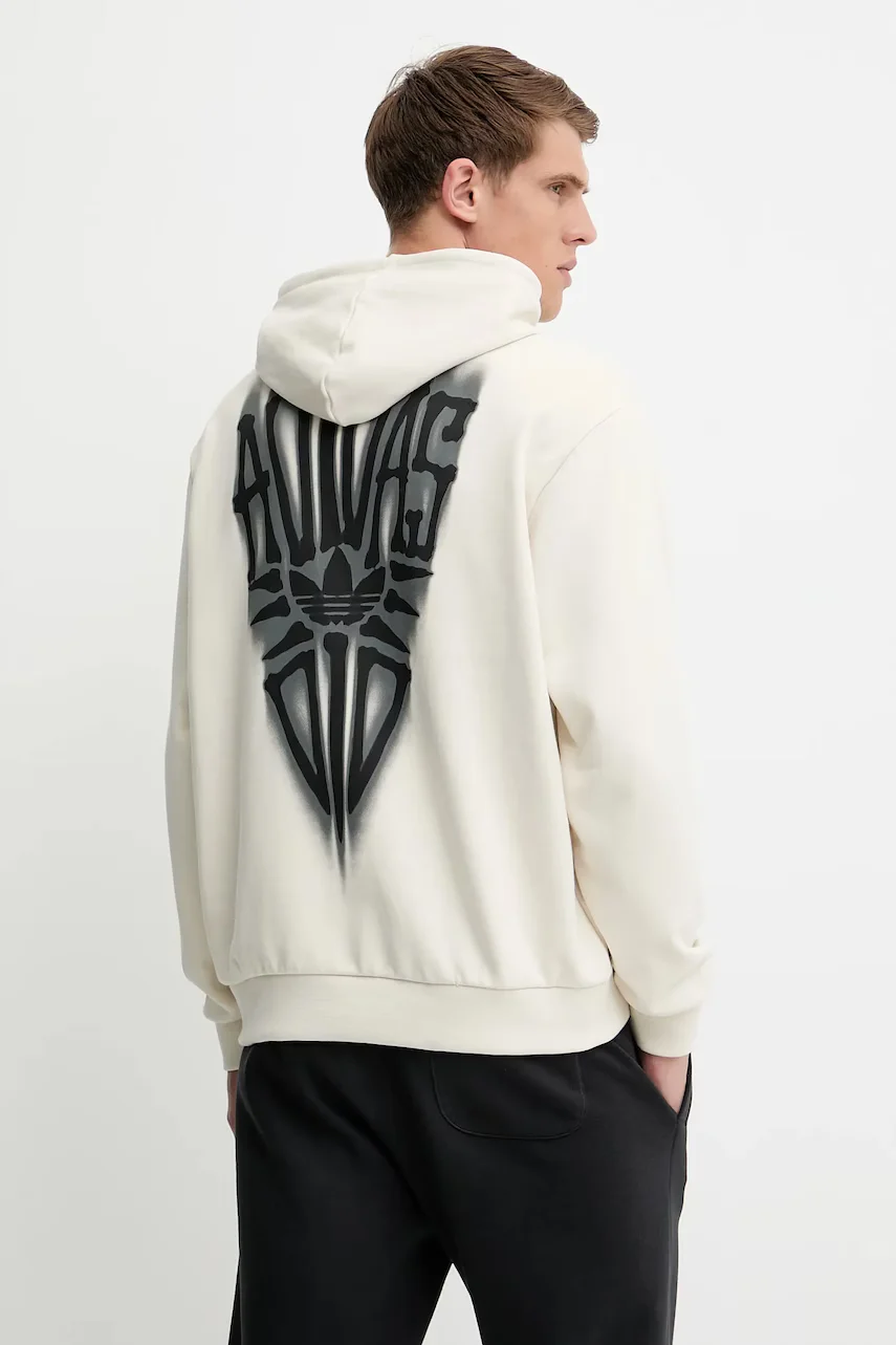 adidas Originals Памучен суичър Skeleton Hoodie