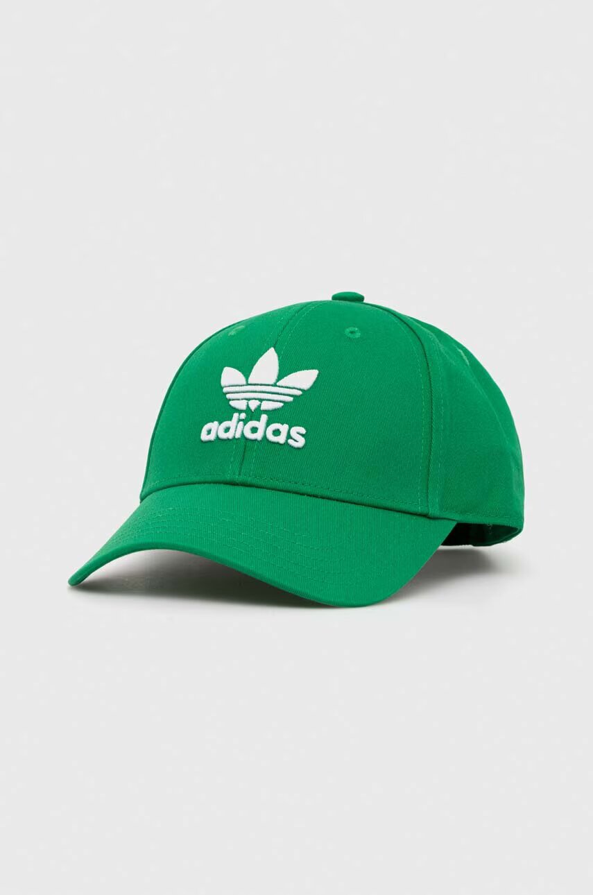 adidas Originals Памучна шапка с козирка