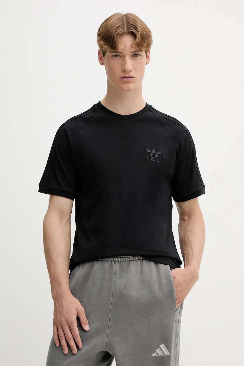 adidas Originals Памучна тениска 3-Stripes