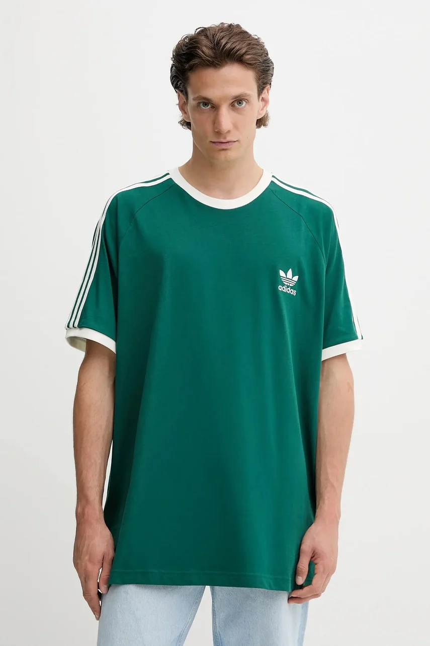 adidas Originals Памучна тениска 3-Stripes