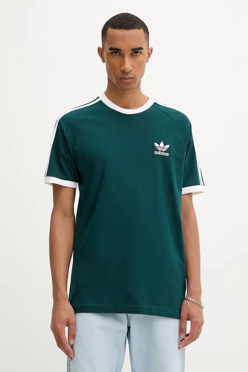 adidas Originals Памучна тениска 3-Stripes