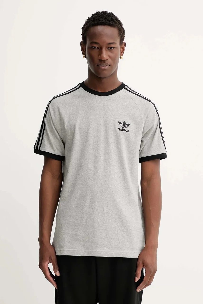 adidas Originals Памучна тениска 3-Stripes