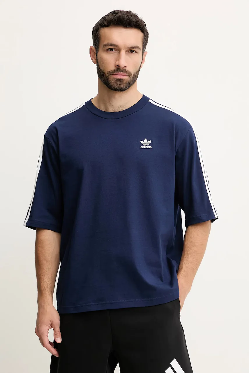 adidas Originals Памучна тениска Adicolor