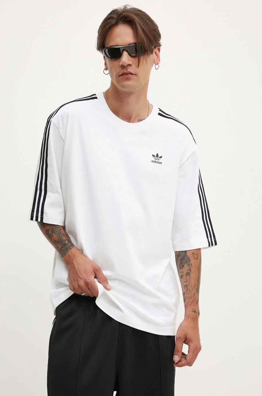 adidas Originals Памучна тениска Adicolor Oversized Tee
