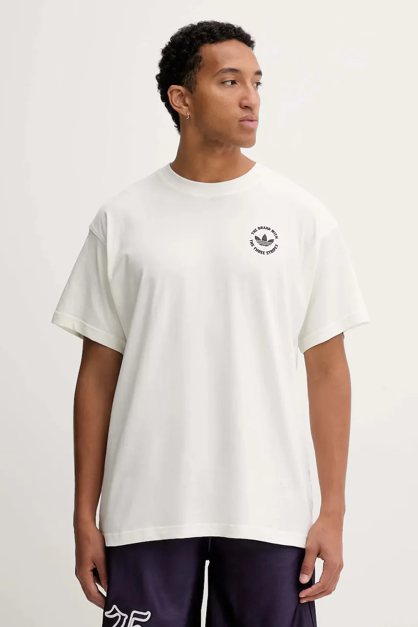adidas Originals Памучна тениска Camel Treffy