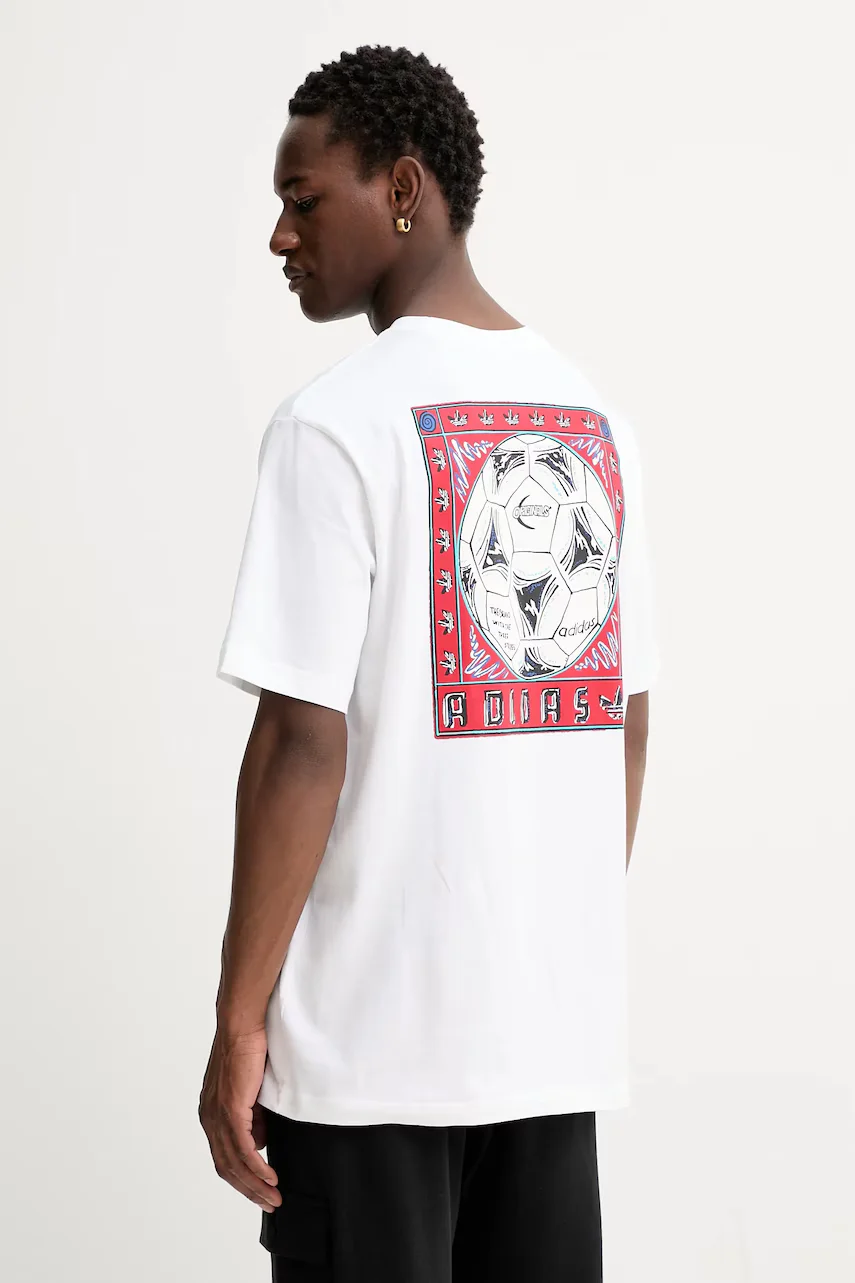adidas Originals Памучна тениска Graphic
