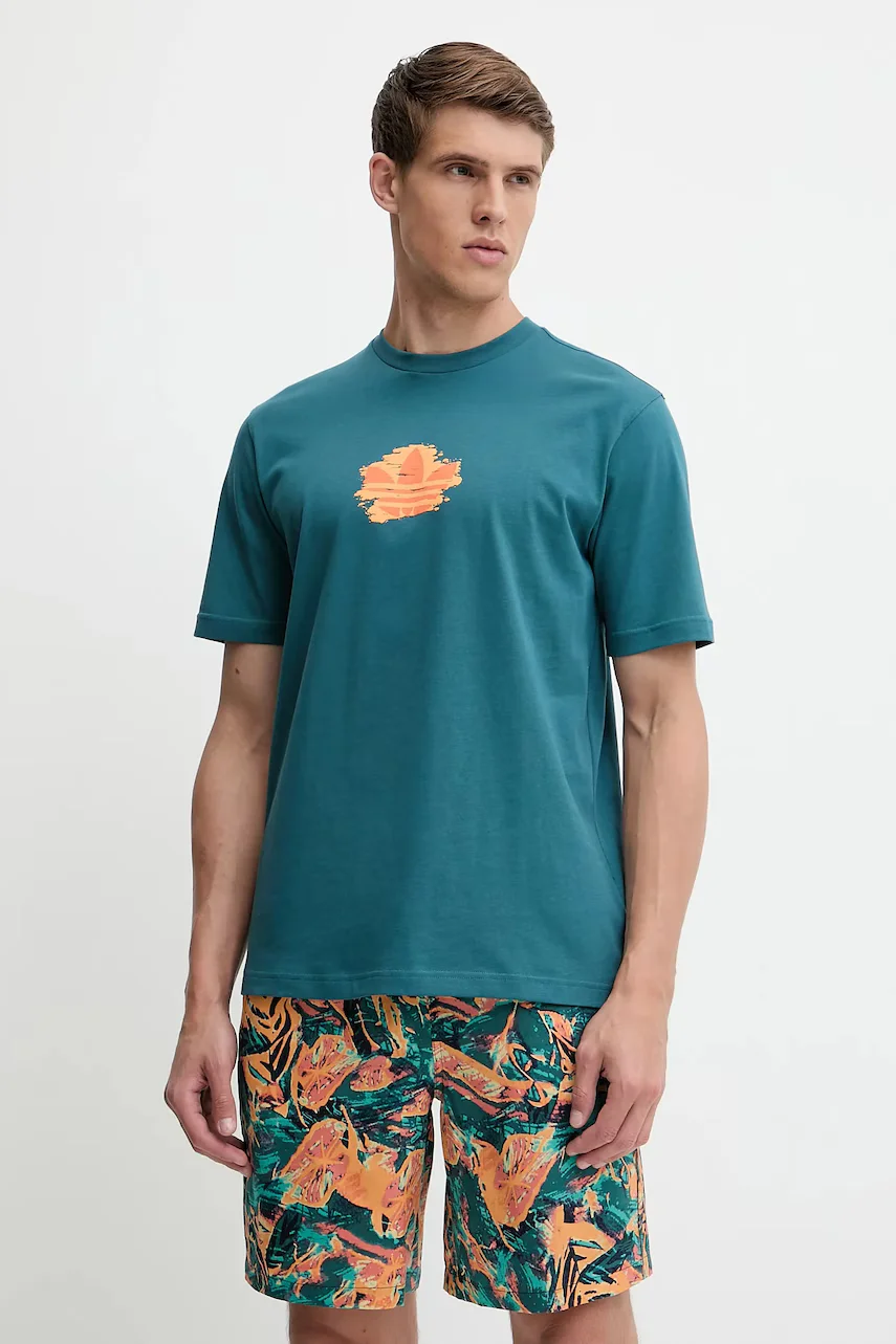 adidas Originals Памучна тениска Graphic Tee