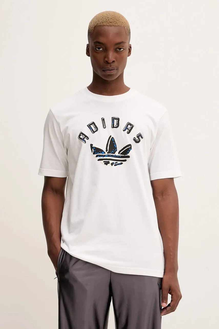 adidas Originals Памучна тениска GRFX