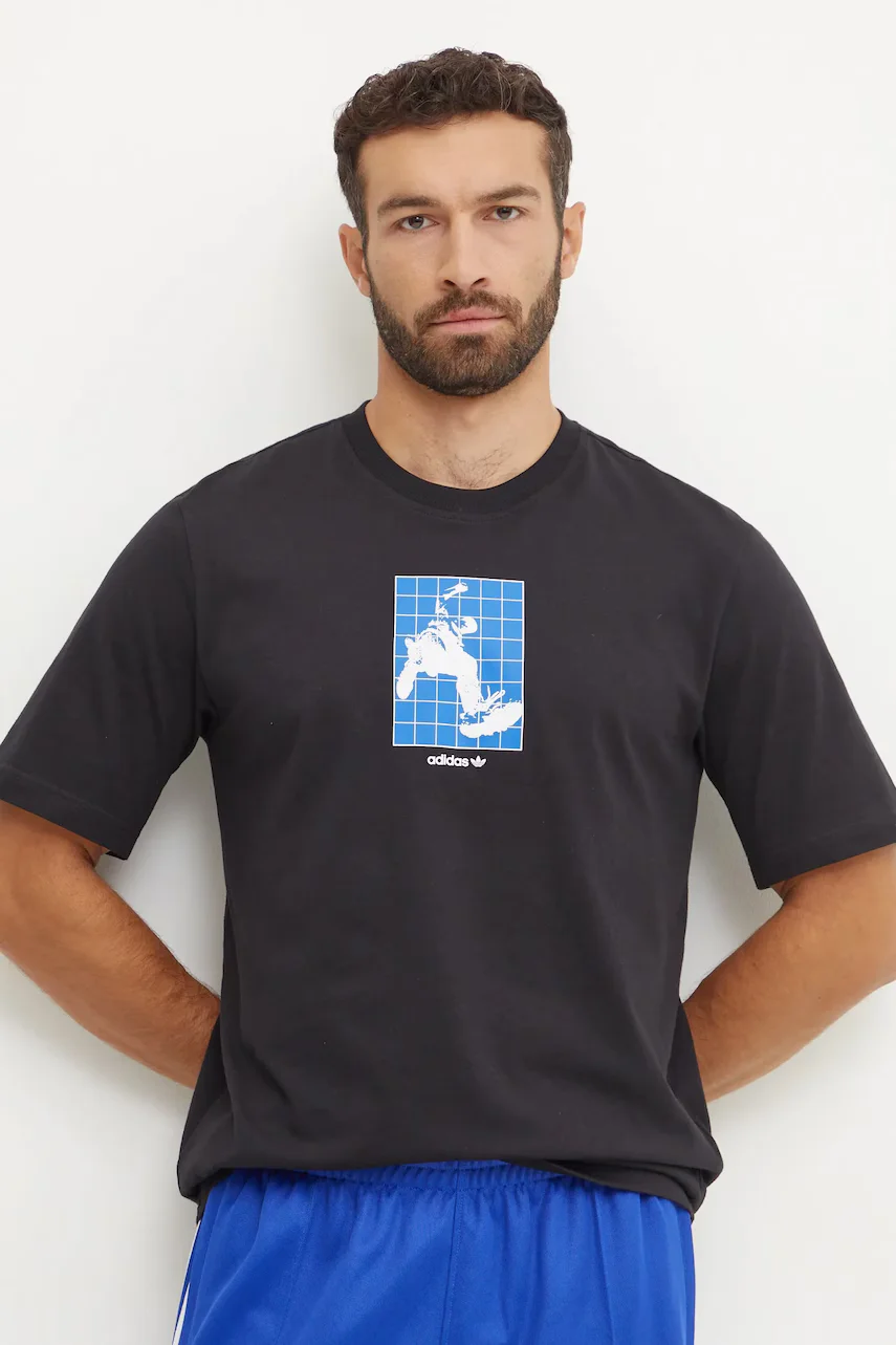 adidas Originals Памучна тениска GRFX Tee