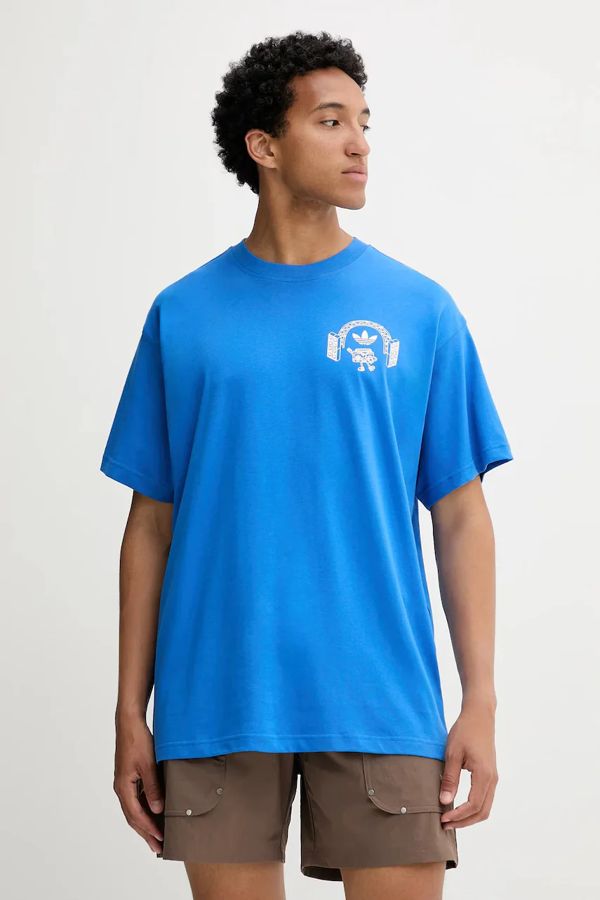 adidas Originals Памучна тениска Music Fests Tee