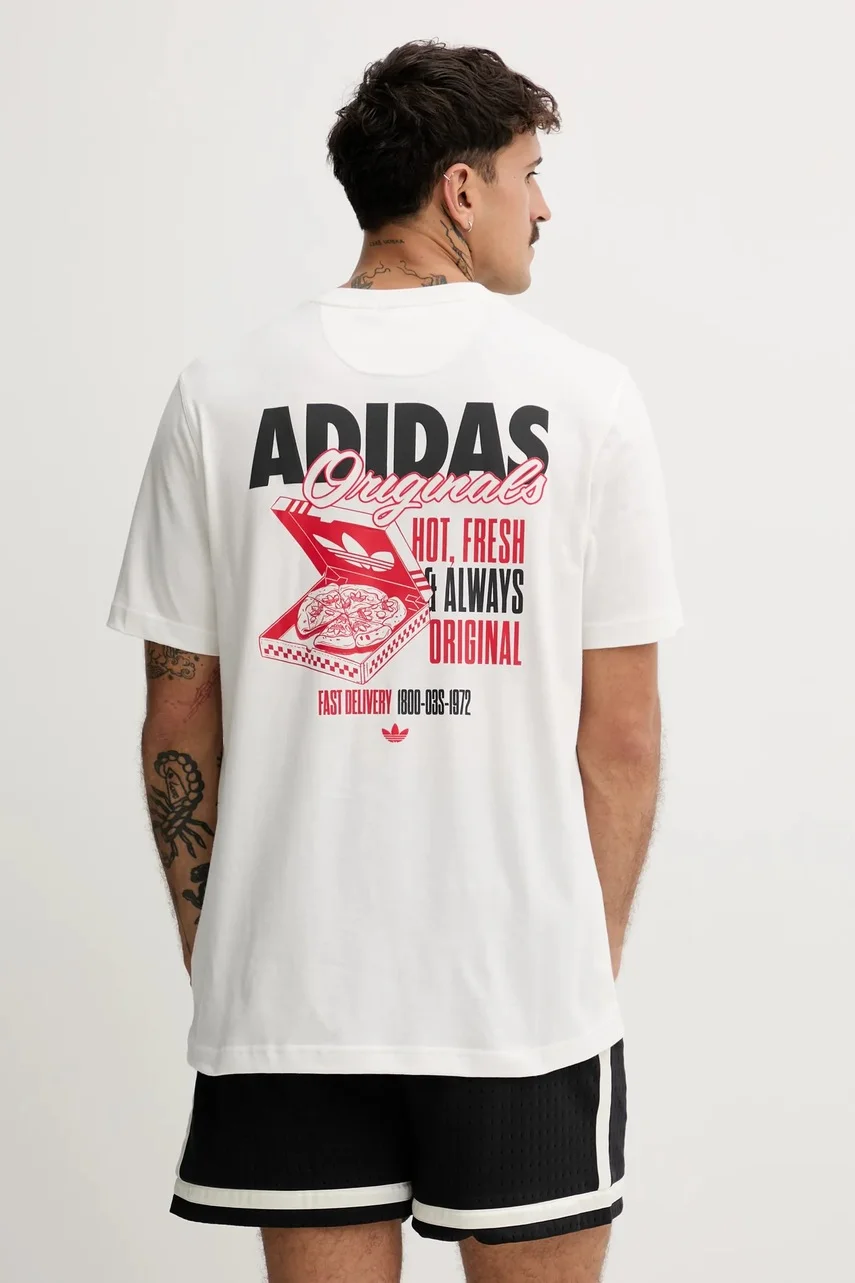 adidas Originals Памучна тениска Pizza Box Tee