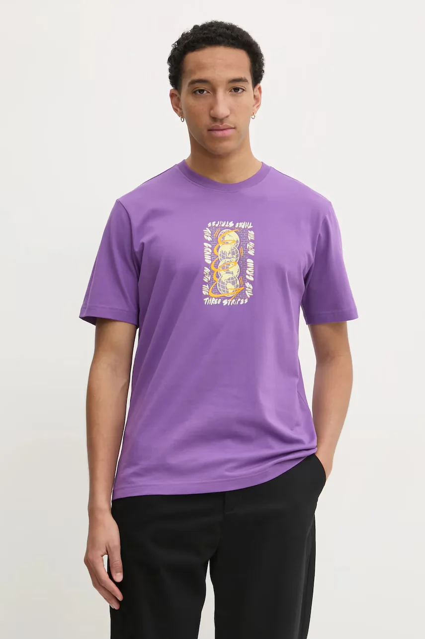 adidas Originals Памучна тениска Q12 TS STREET W