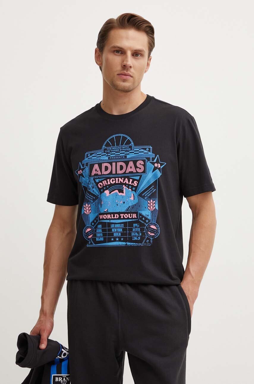 adidas Originals Памучна тениска Street 4