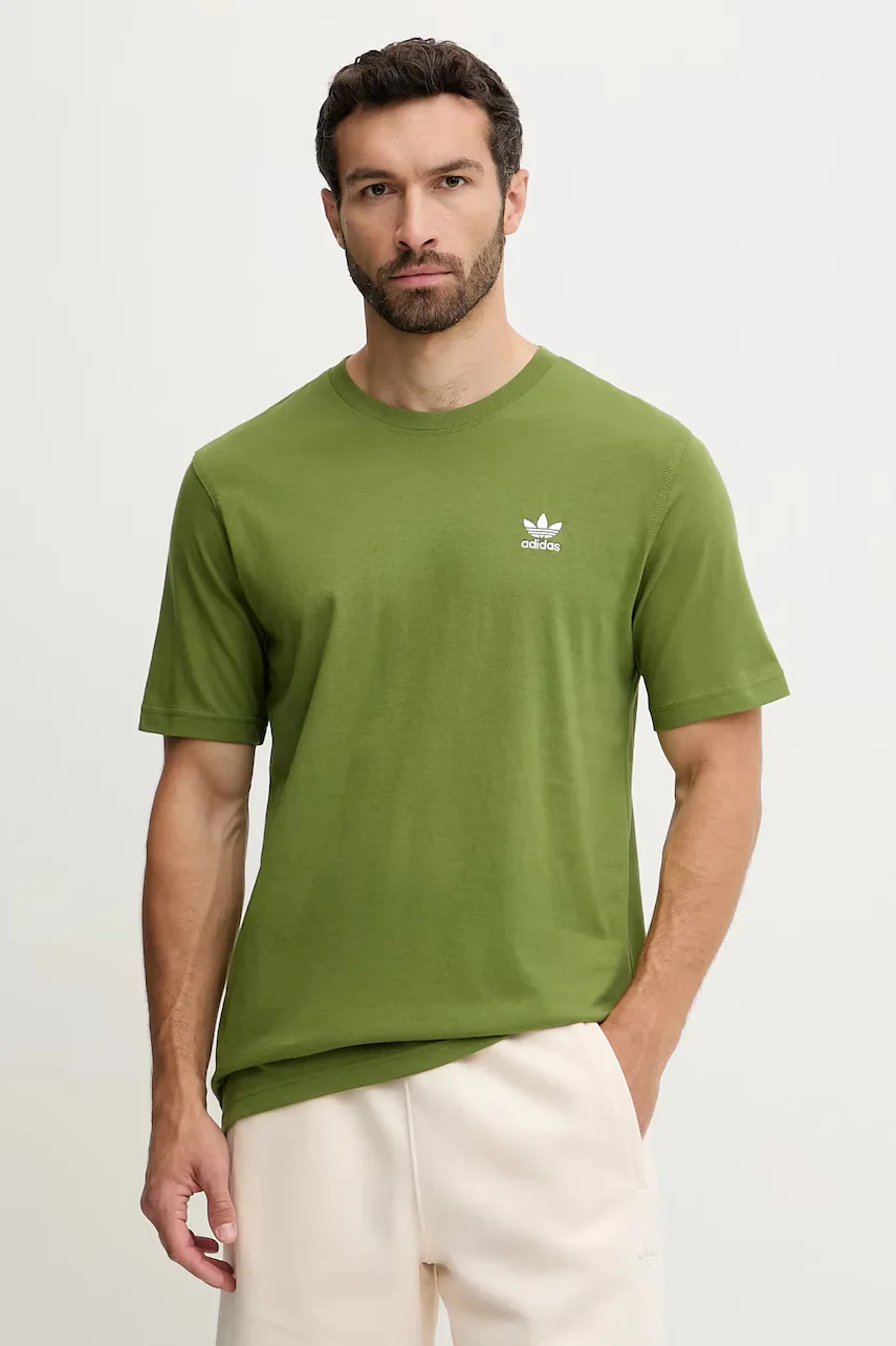 adidas Originals Памучна тениска Trefoil Essential