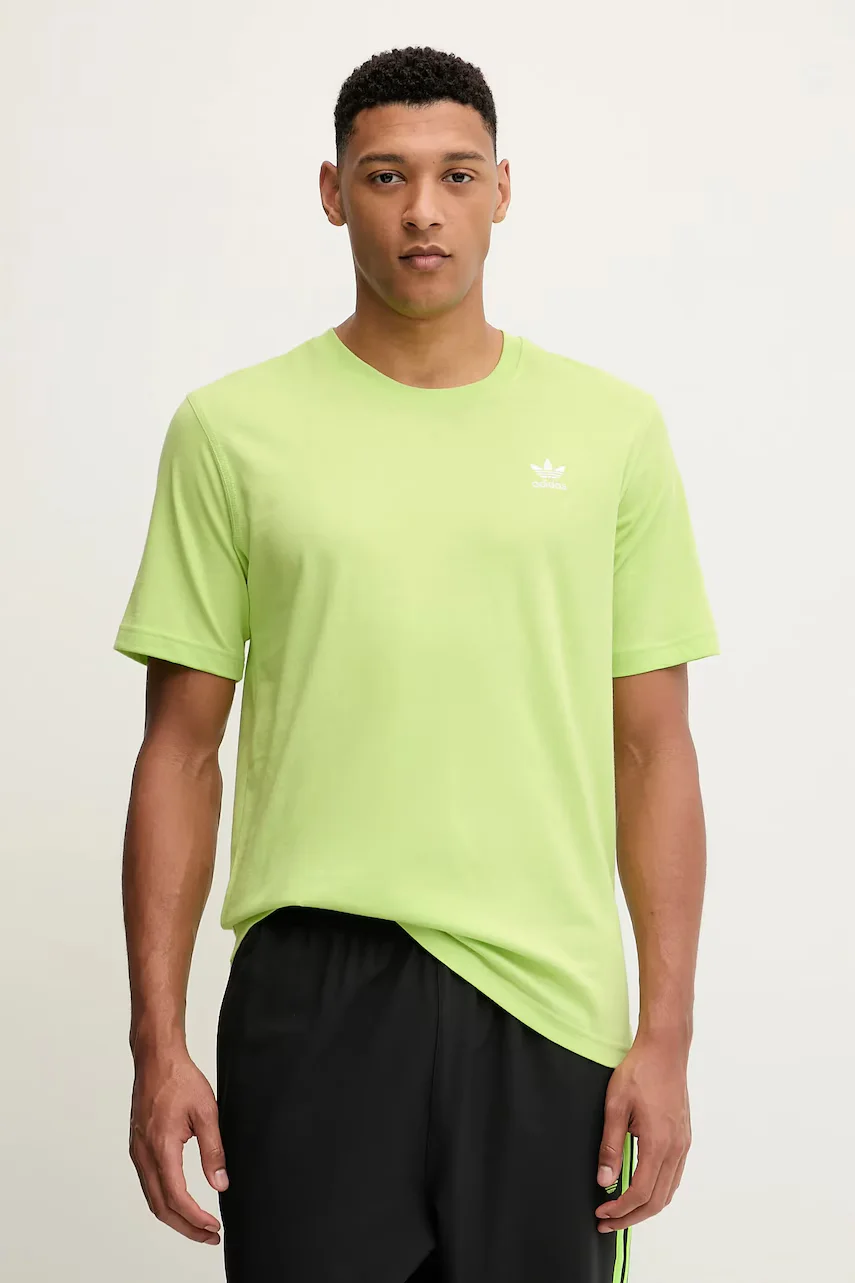 adidas Originals Памучна тениска Trefoil Essential
