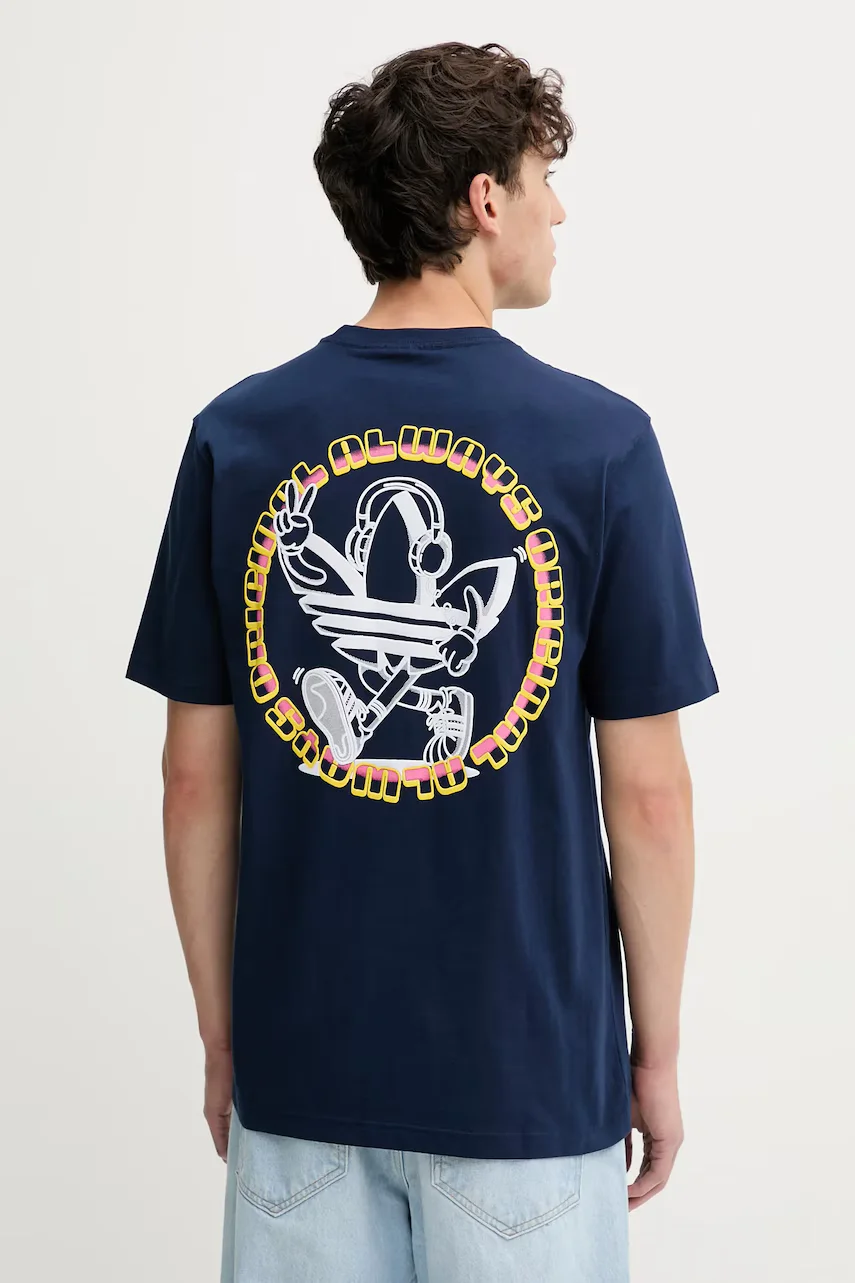 adidas Originals Памучна тениска Trefoil Series Loose Tee