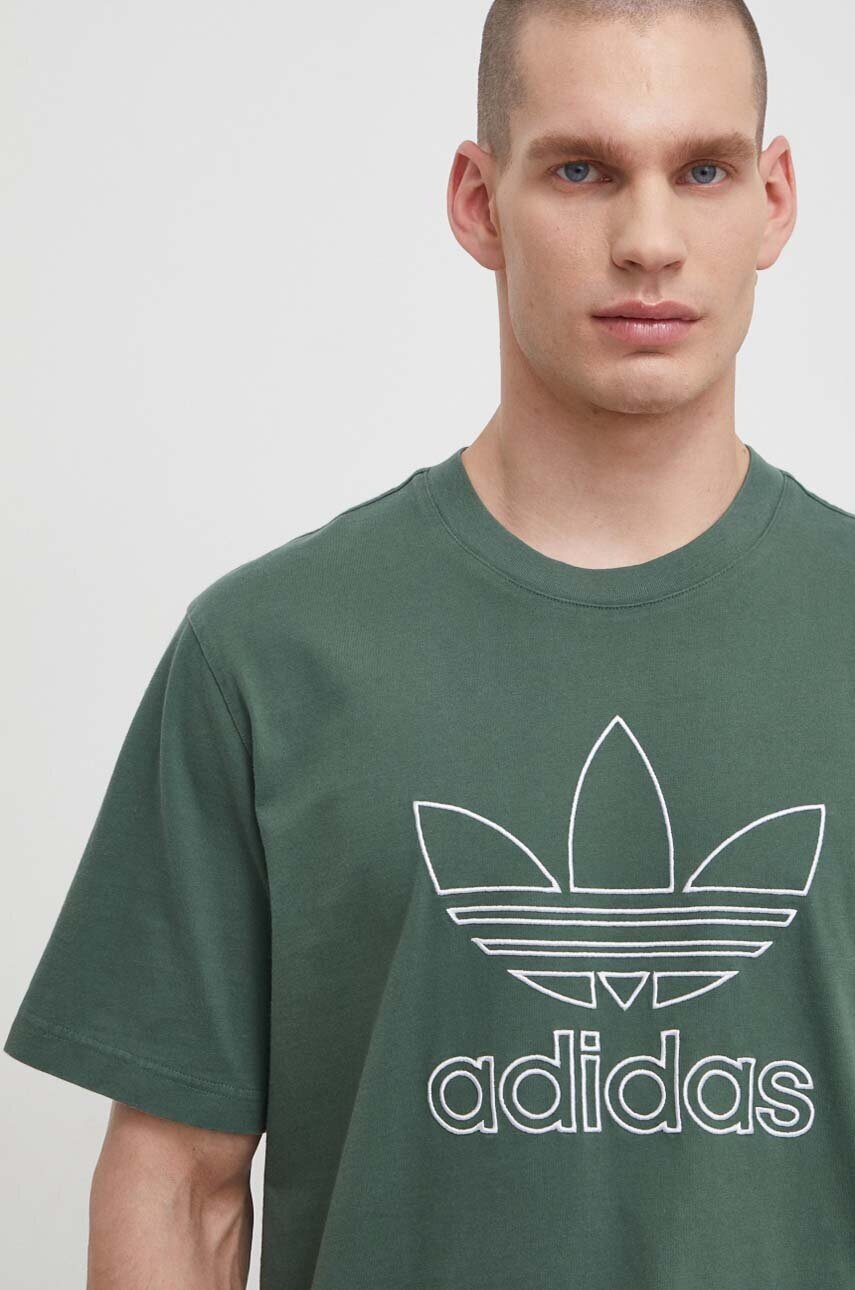 adidas Originals Памучна тениска Trefoil Tee