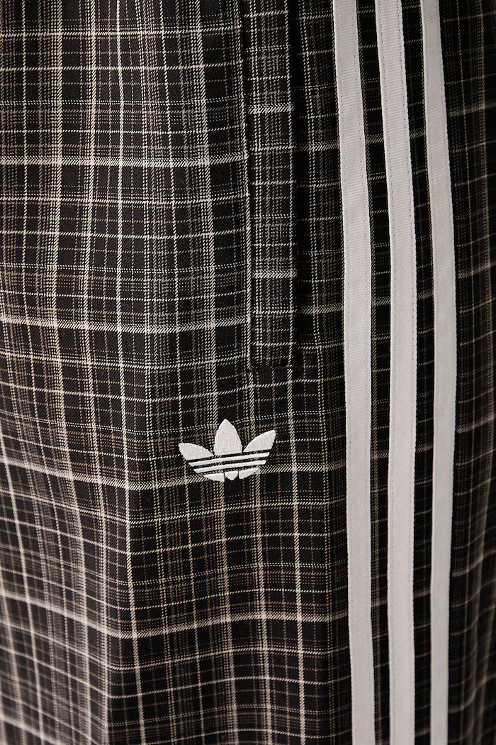 adidas Originals панталон дамски Advanced Archive кафяв с висока талия LG3958