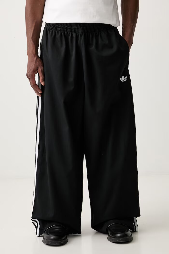 adidas Originals панталон мъжки Adicolor черен със стандартна талия KR1387