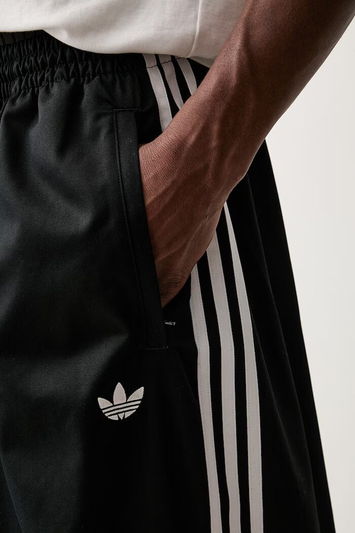 adidas Originals панталон мъжки Adicolor черен със стандартна талия KR1387