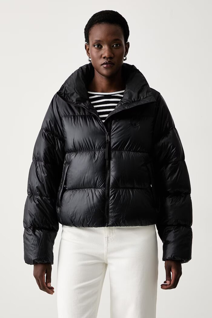 adidas Originals пухено яке дамско Essentials Down Puffer черно KG6674
