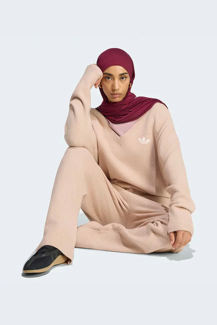 adidas Originals пуловер дамски Essentials Knit оранжев KR9175
