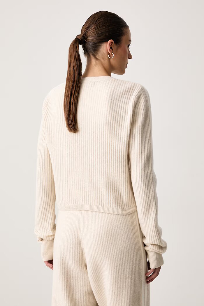 adidas Originals пуловер дамски с добавена вълна Adiluna Season 2 x Jennie бежов LD4840