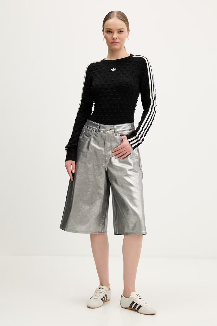 adidas Originals пуловер дамски с вълна черен KS6460