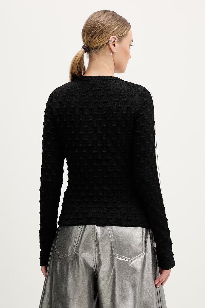 adidas Originals пуловер дамски с вълна черен KS6460