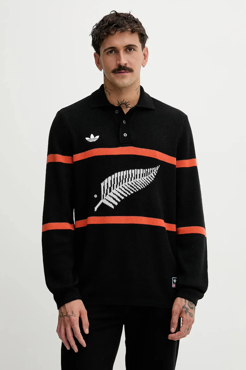 adidas Originals Пуловер с вълна All Black