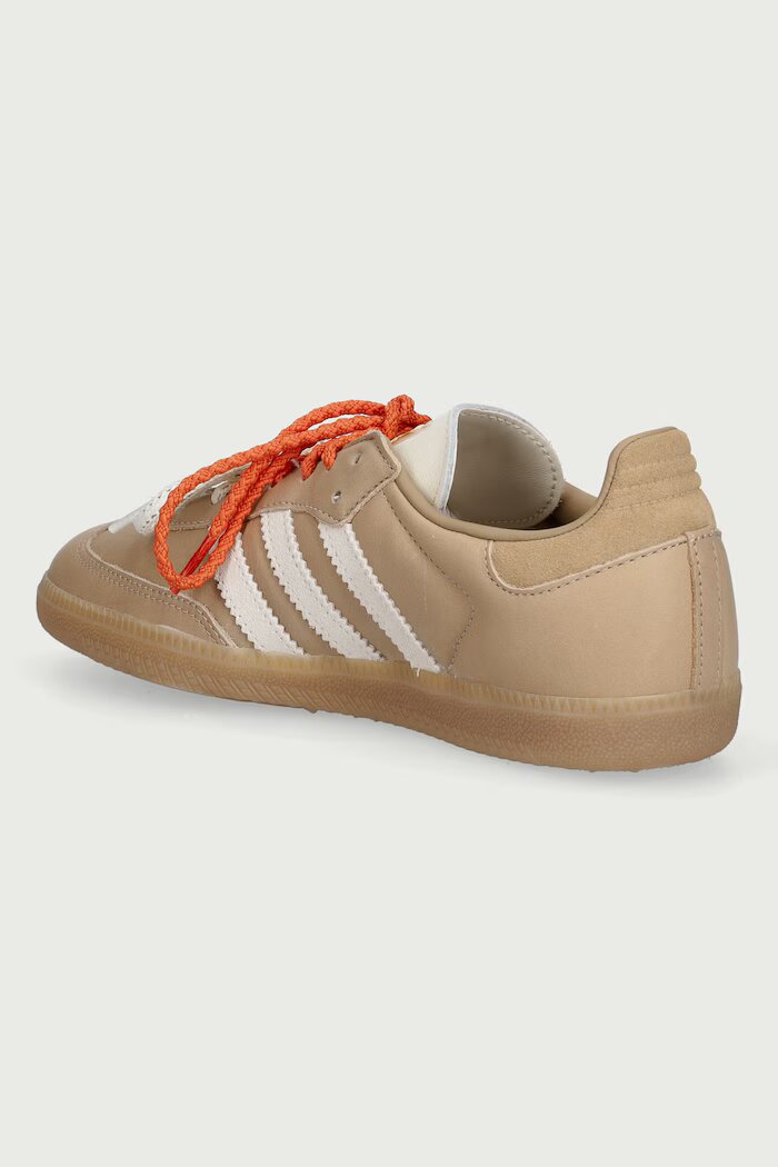adidas Originals Samba OG маратонки дамски от кожа бежови KI8140