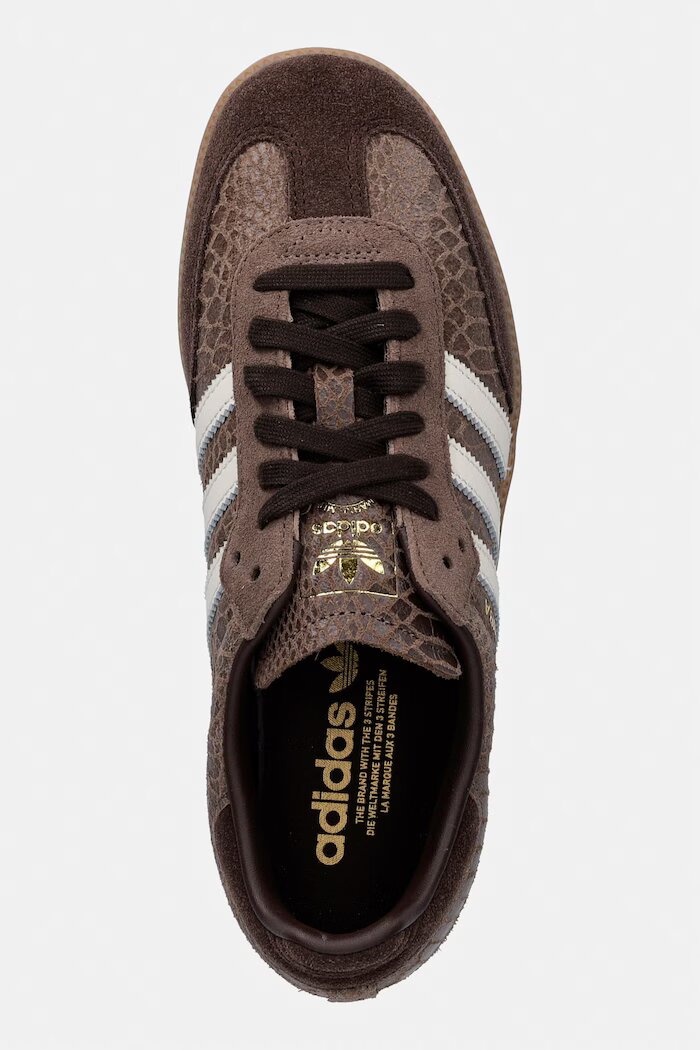 adidas Originals Samba Og маратонки мъжки от кожа кафяви KK3273