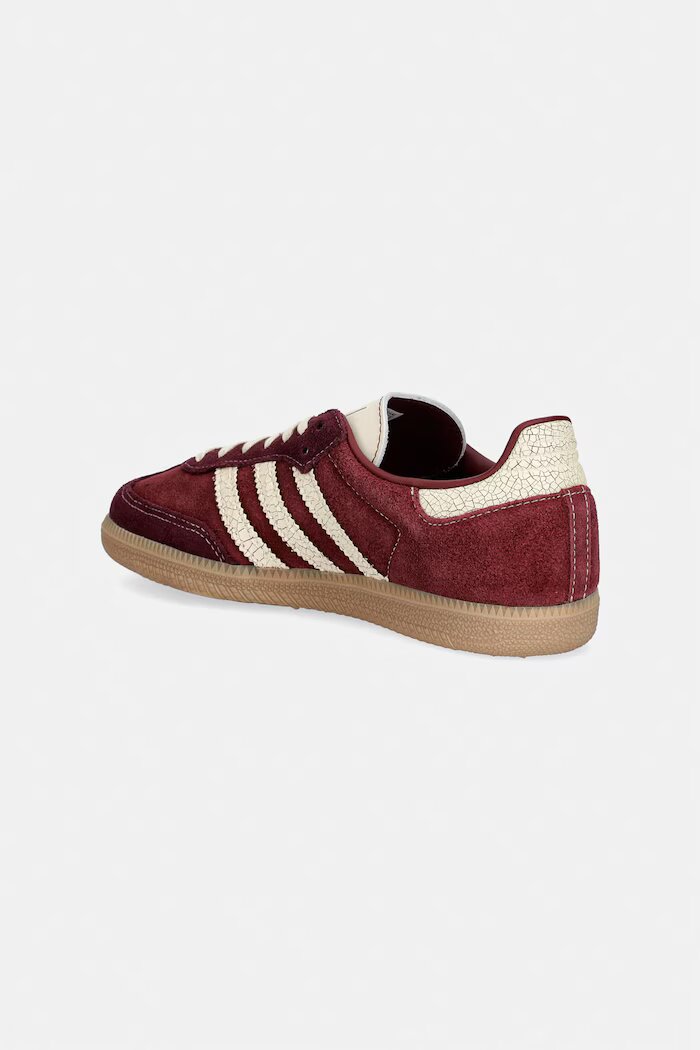 adidas Originals SAMBA OG маратонки за деца от велур кафяви KK4979