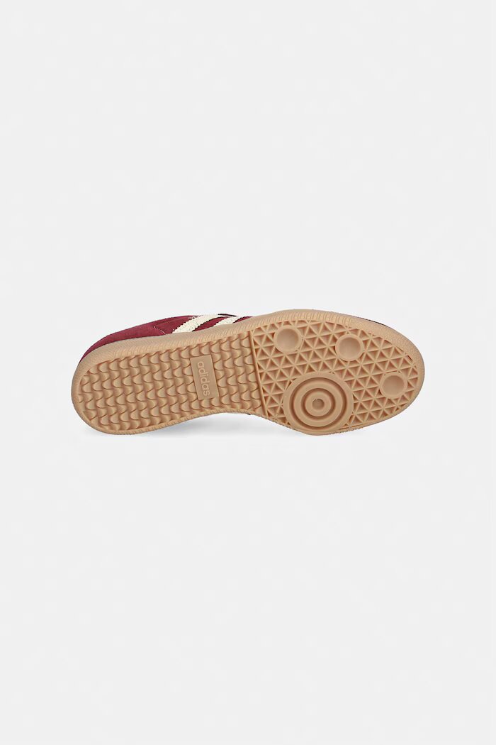 adidas Originals SAMBA OG маратонки за деца от велур кафяви KK4979
