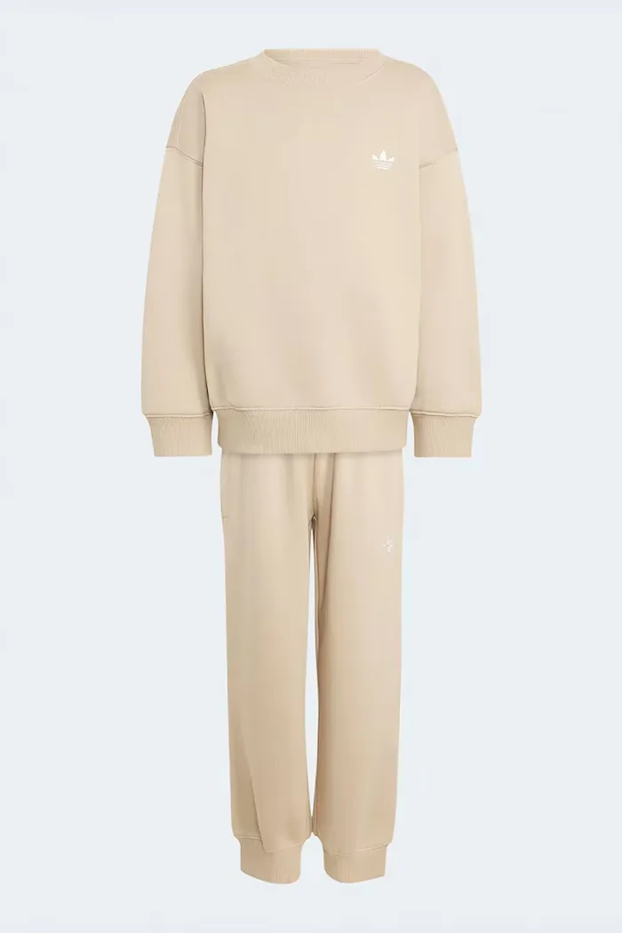 adidas Originals спортен анцуг за деца с памук бежов KS1284