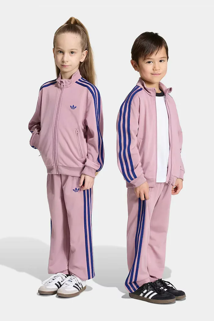 adidas Originals спортен комплект анцуг за деца виолетов HZ6597